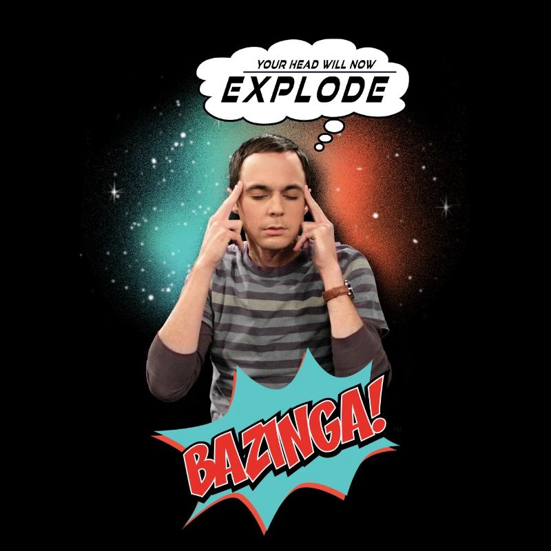 The Big Bang Theory Sheldon Explode
