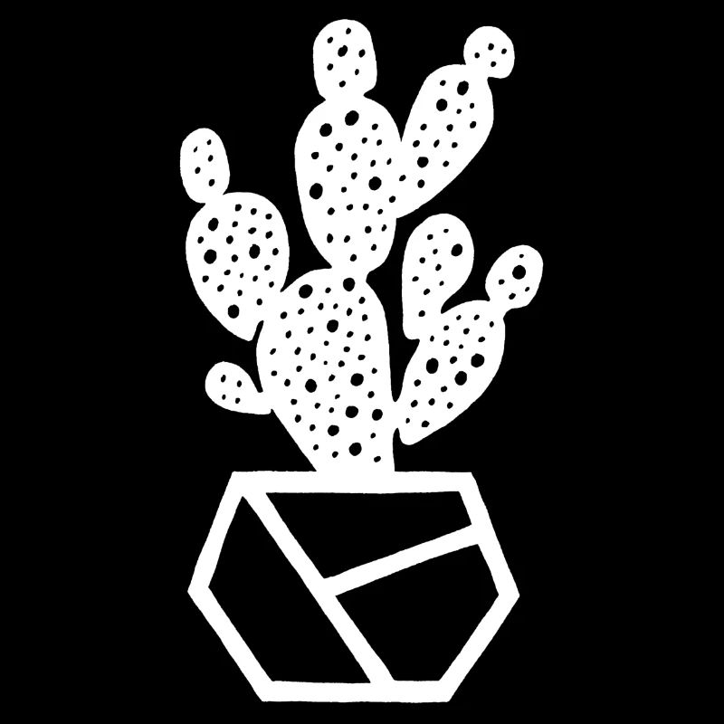 cactus blanc