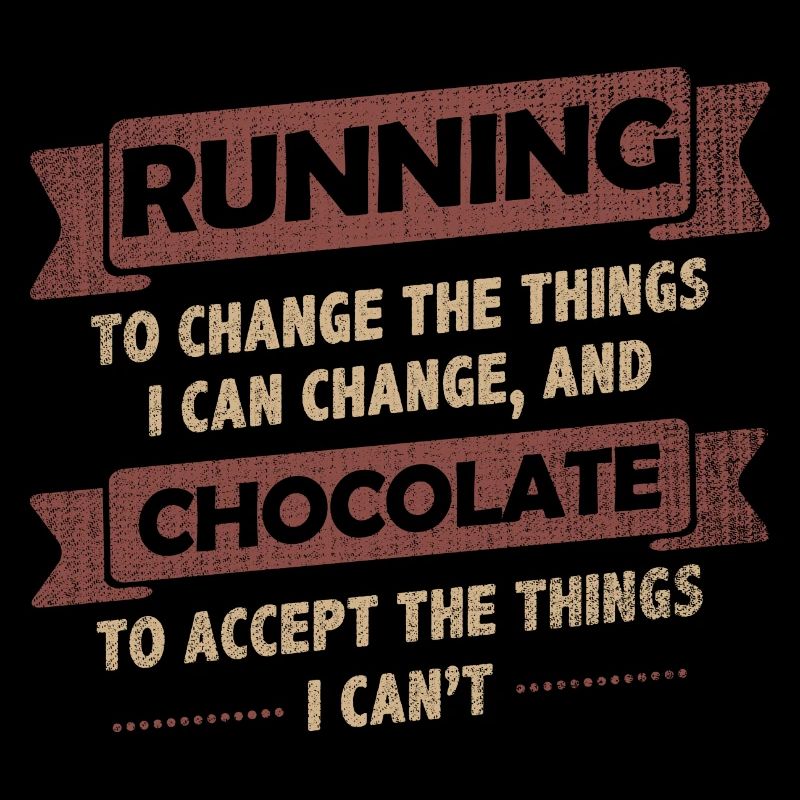 Citations drôles> Course à pied + chocolat
