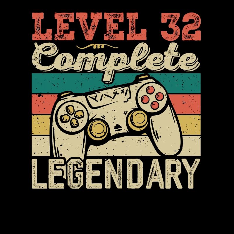 Niveau 32 Complete, Cadeau D'anniversaire 32 Ans