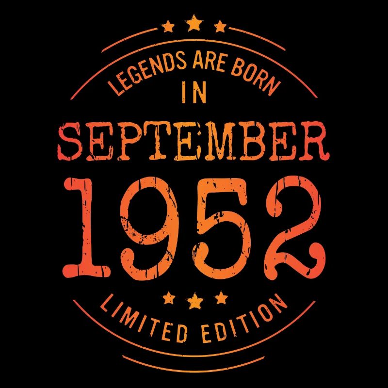 Anniversaire Septembre 1952 Edition Limitée Millésime