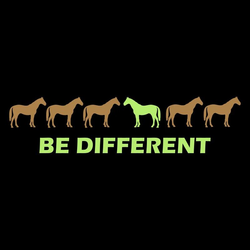 be different horse