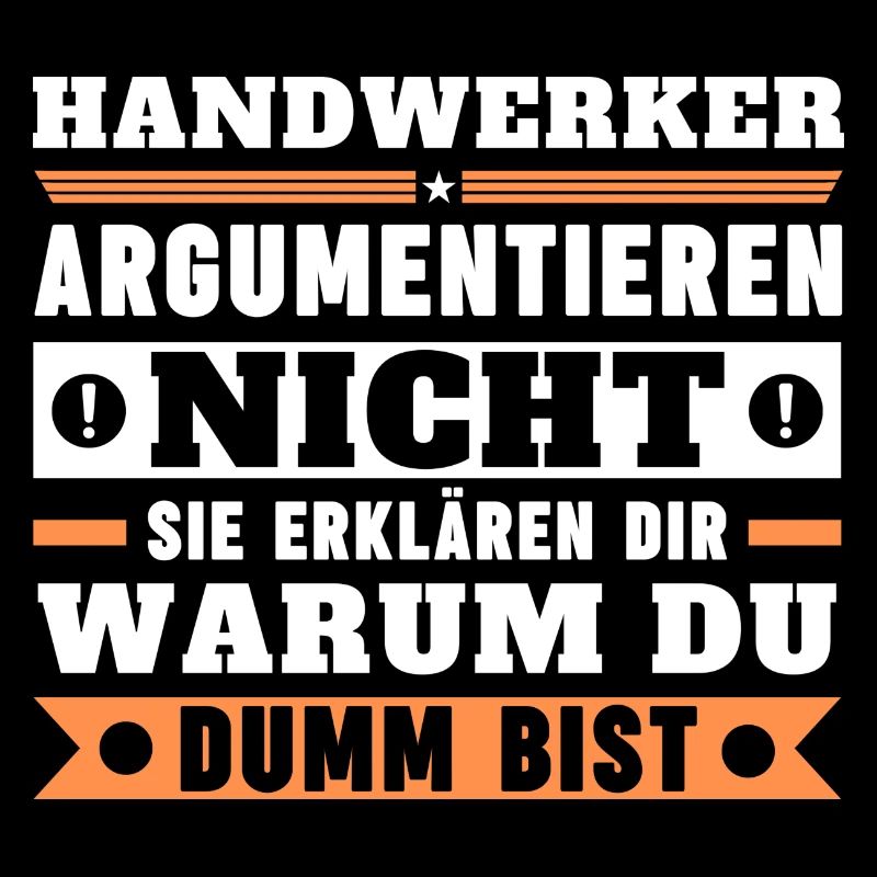 Craftsmen don't argue