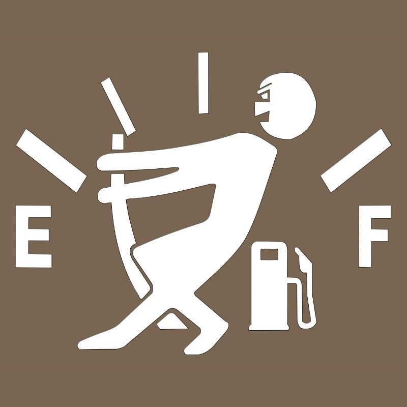 Indicateur de carburant vide