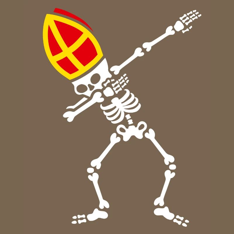 Dab Sinterklaas dab squelette Saint dabbing dabbing