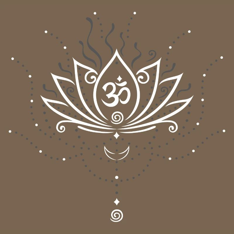 Fleur de lotus, version blanc