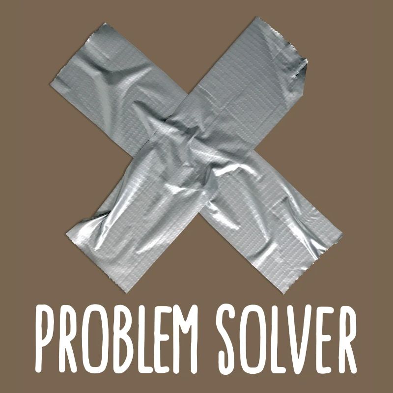 Problem solver marrant Ruban adhésif mari père