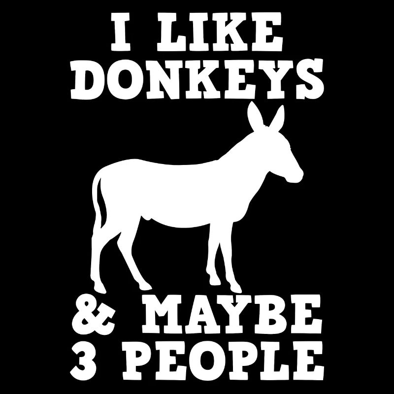Donkey Farmer Introverted Donkey Lover
