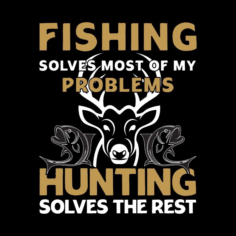 Drôle de citation de chasse Chasse et pêche