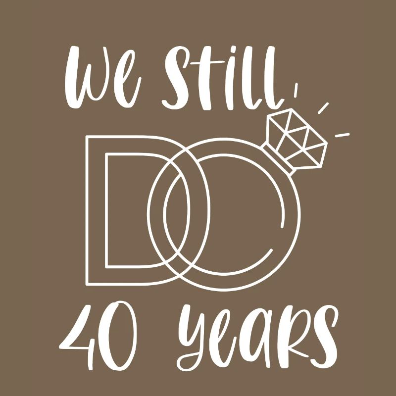 40th Wedding Anniversary Couples Ruby Wedding Anniversary