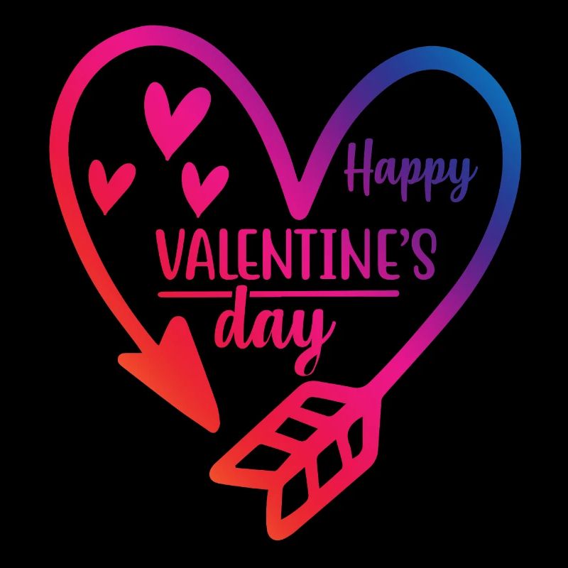 joyeux t-shirt Saint-Valentin Saint-Valentin