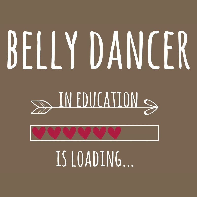 Belly Dancer & Belly Dance in Training Gift