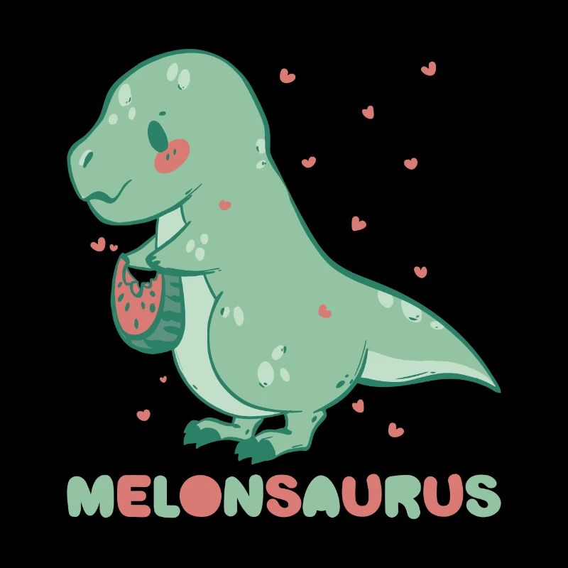 Pastèque pastèque végétarienne T Rex
