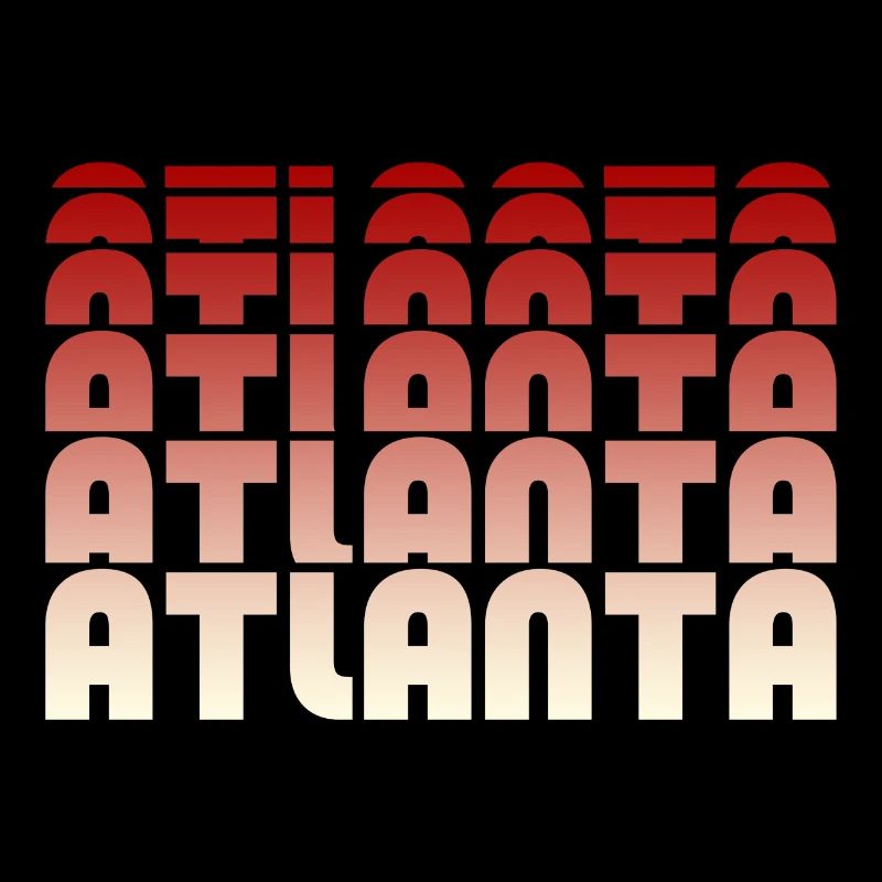 Motif de gradient d’Atlanta