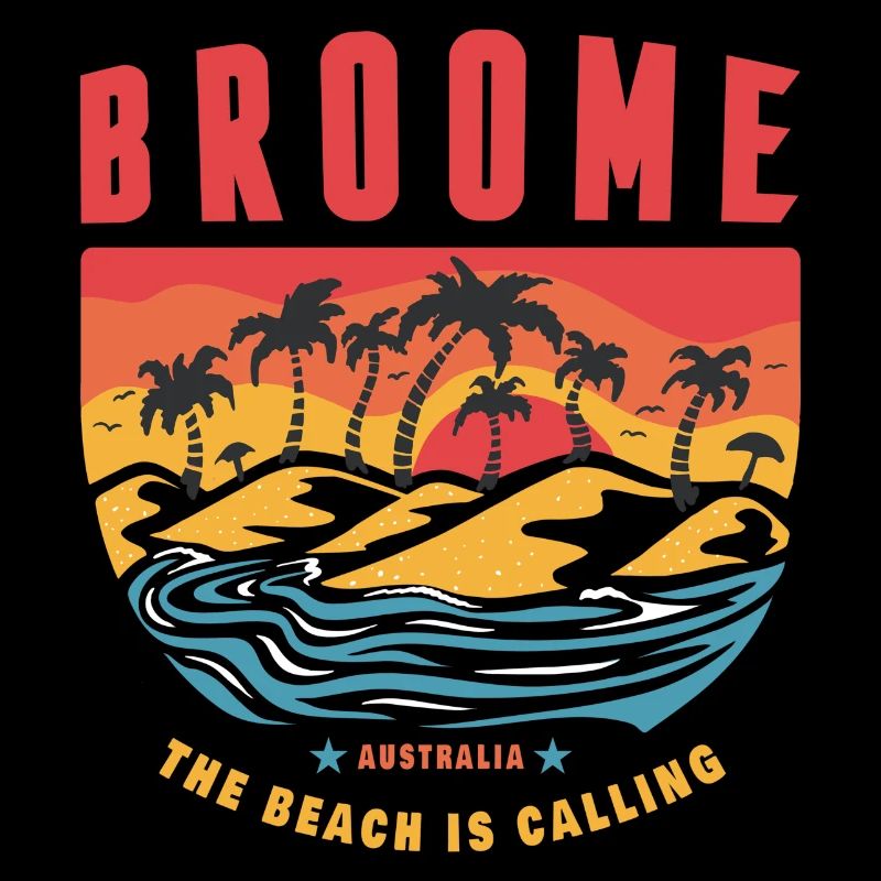 Broome Australia palm design