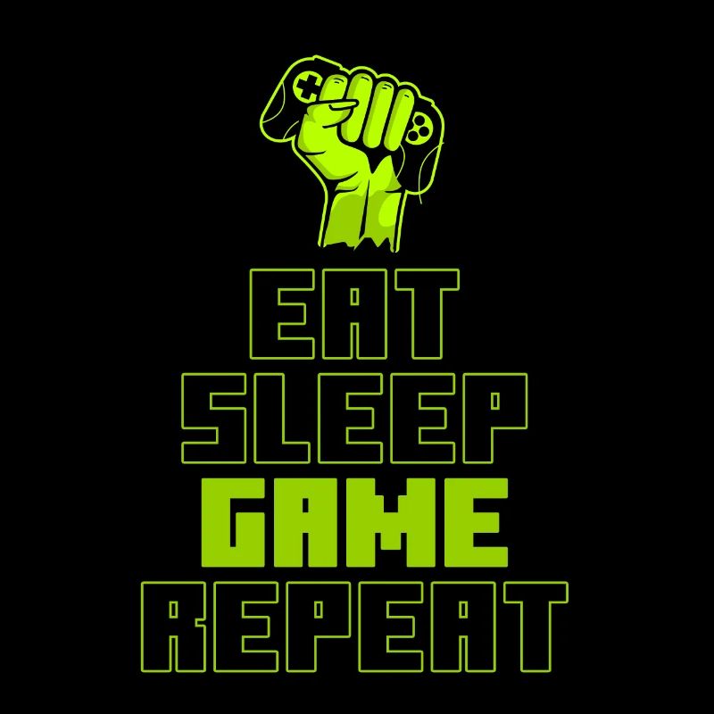 Manger le jeu de sommeil Répéter