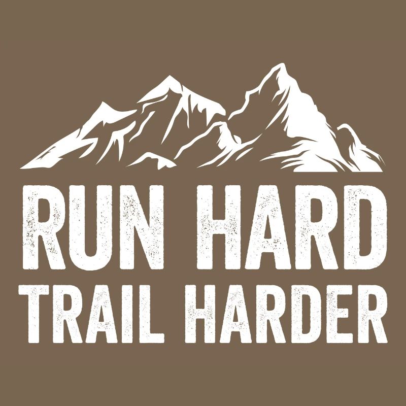 Courez fort. Trail plus difficile