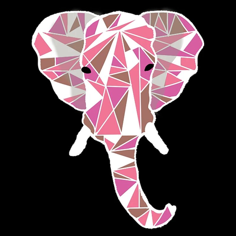 pink elephant head
