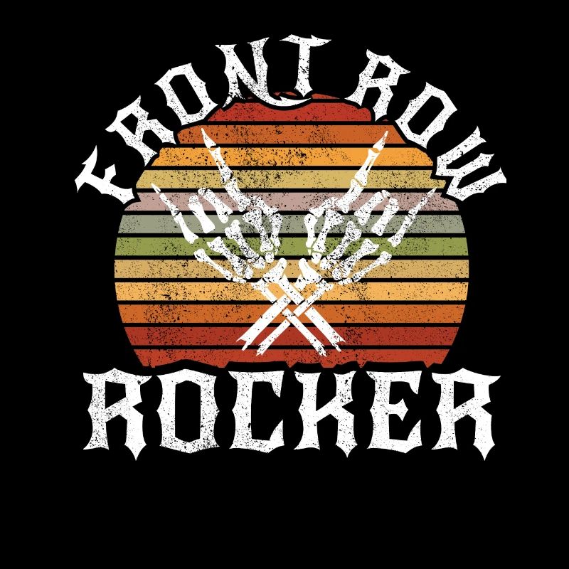 Front Row Rocker: Vintage Rock n Roll, Hard Rock