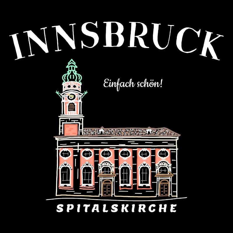 Innsbruck Autriche, tout simplement beau dessin