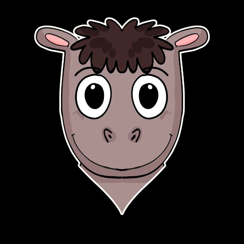Tête d’animal de cheval Tête d’animal
