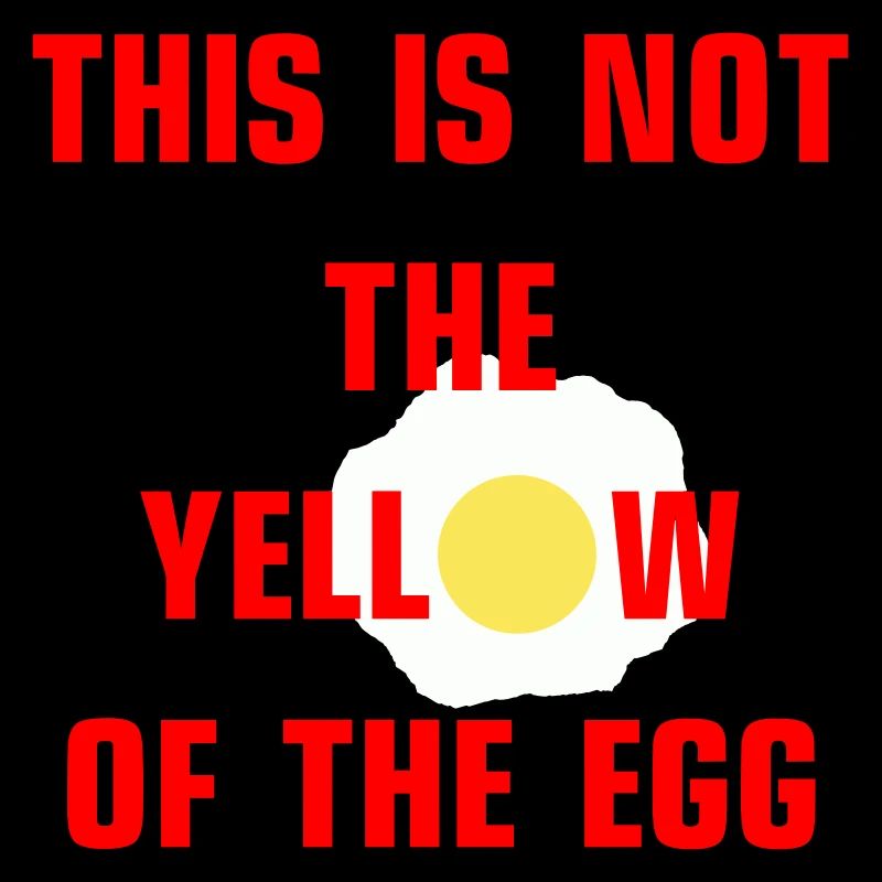 Ce n’est pas le jaune de l’œuf