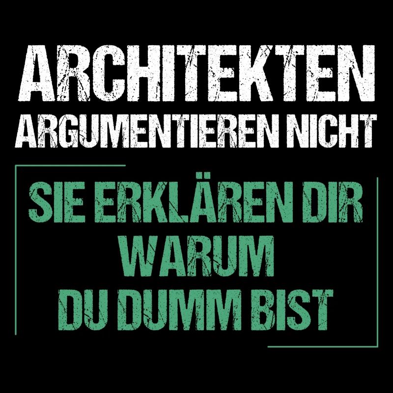 Architects don't argue