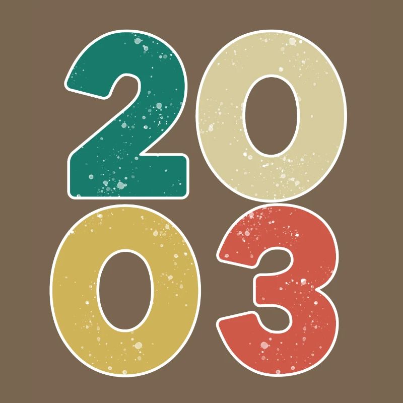 2003 - Année 2003 - Année de construction 2003