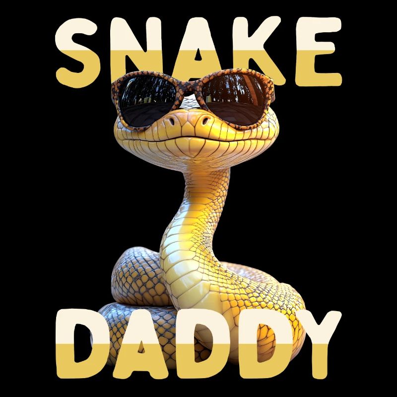 Snake Daddy Dad Snake Father's Day Snakes Dad