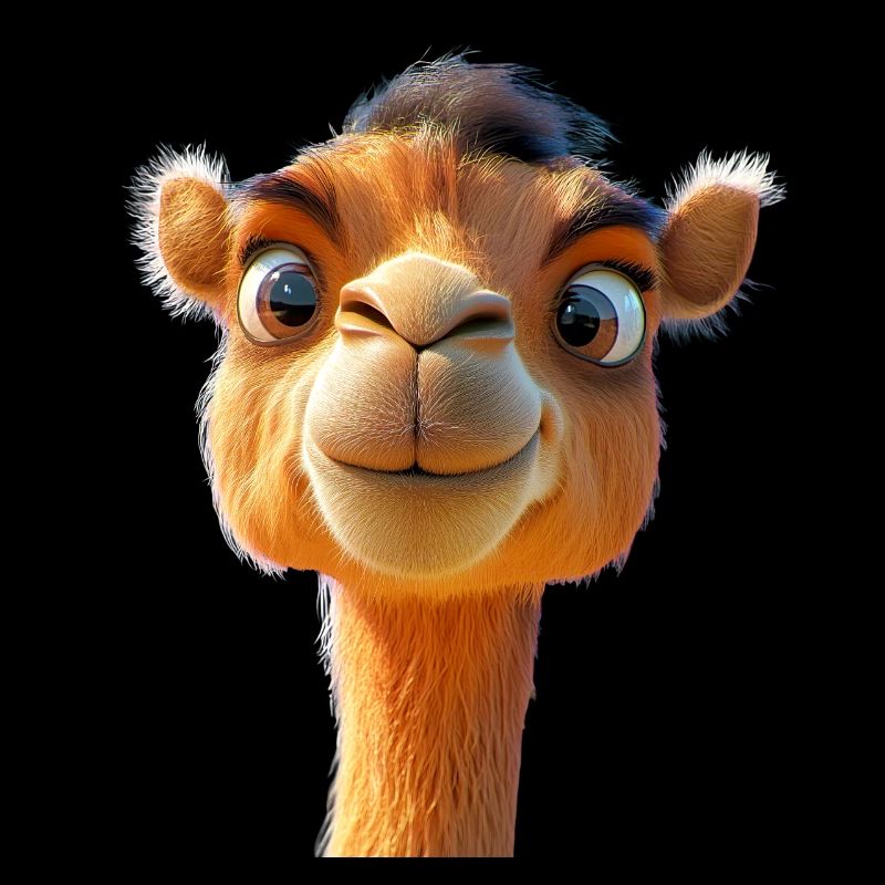 Chameau Dromadaire Camel de Bactriane Cadeau Chameaux