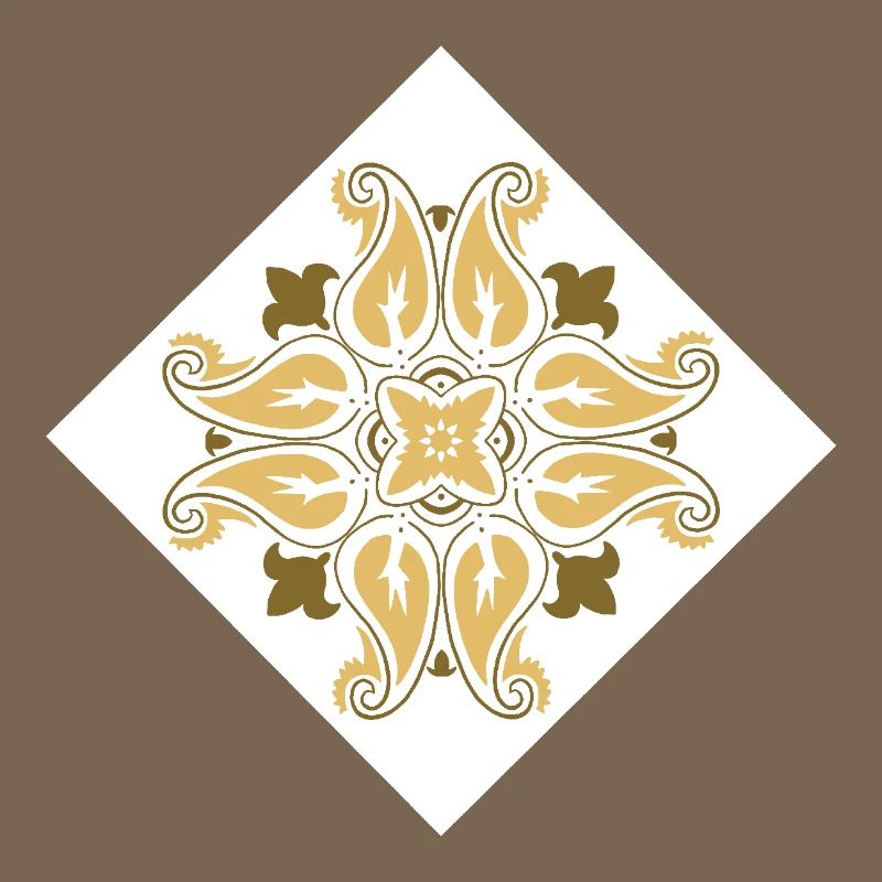 oriental pattern morocco brown tones