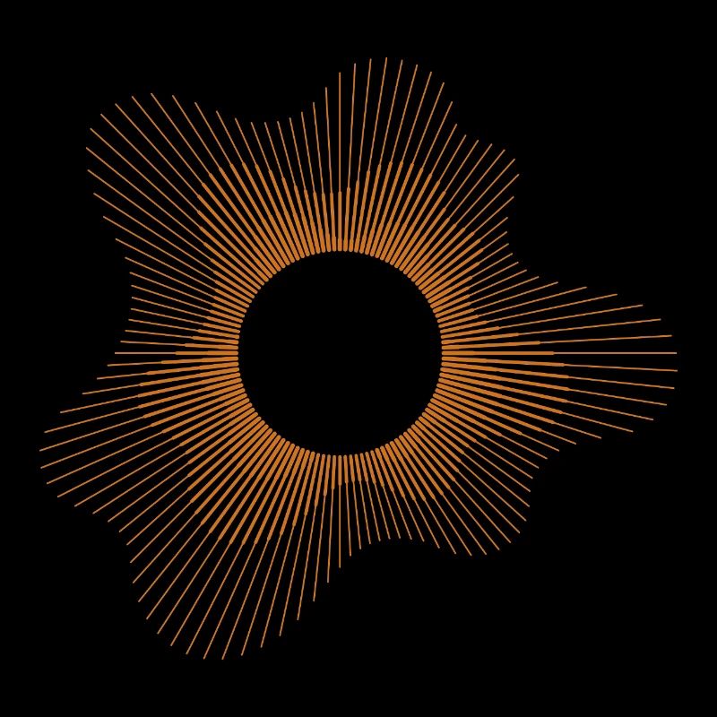 Conception géométrique de l’éclipse solaire