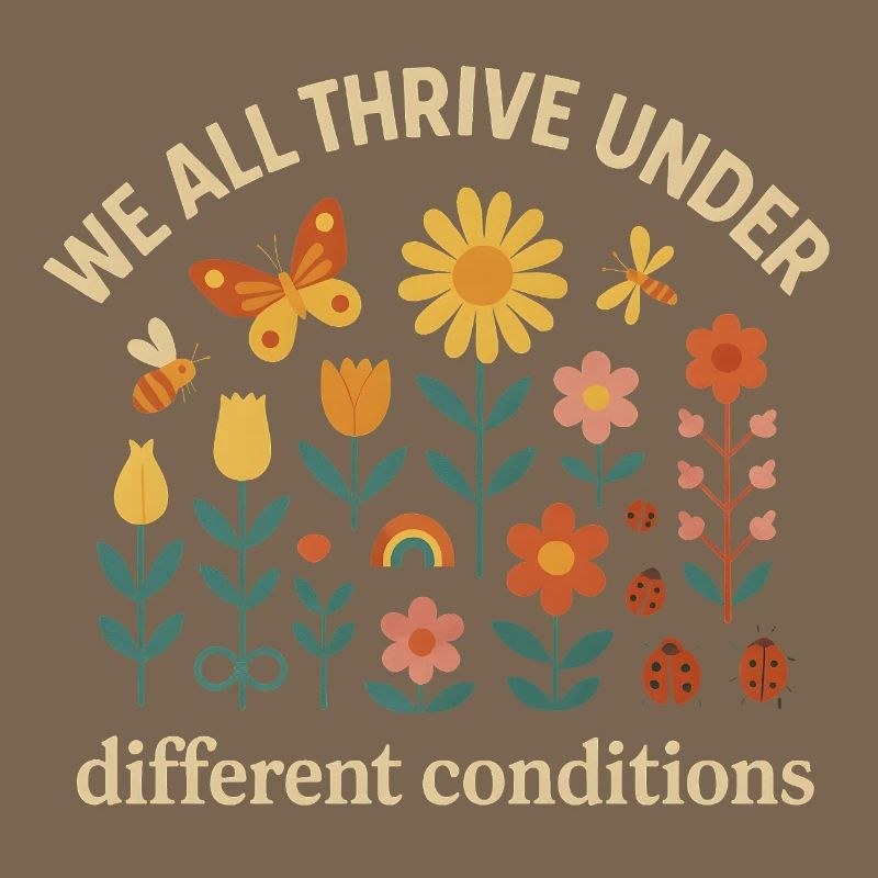 We thrive in different conditions