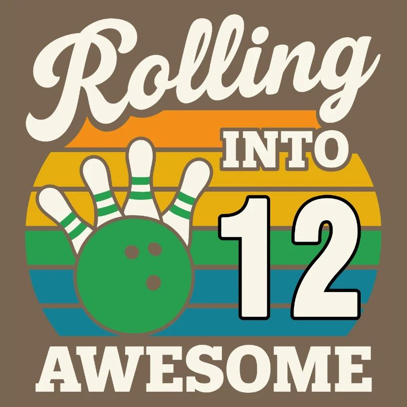 Rolling Into 12s Bowling Celebration
