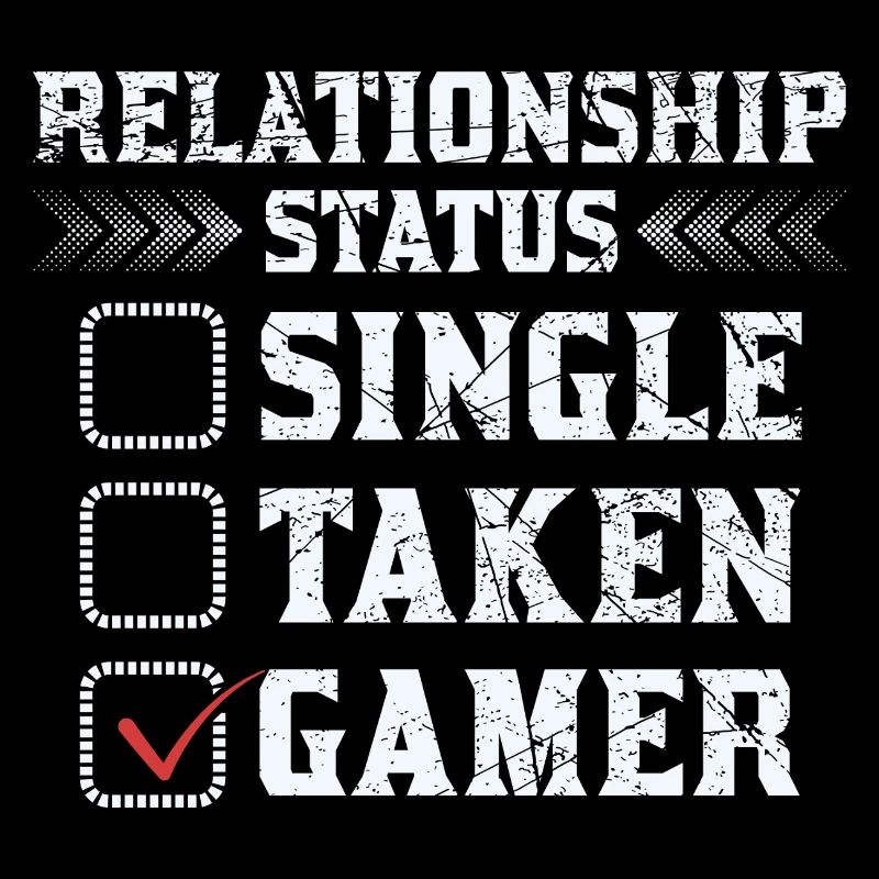Chemise de statut de relation de joueur