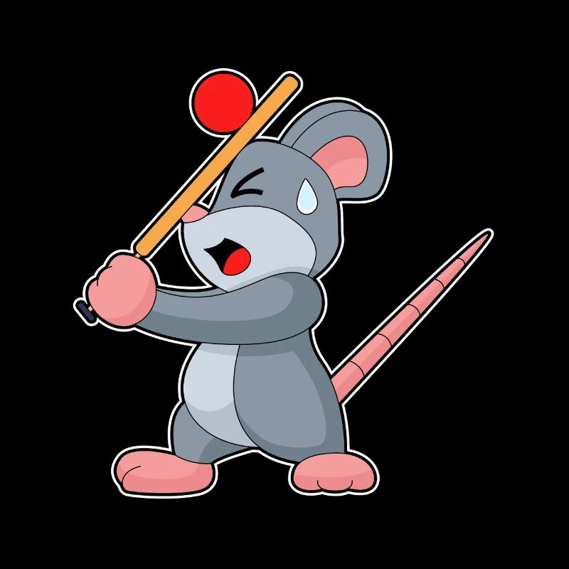 Souris Cricket Battes de cricket