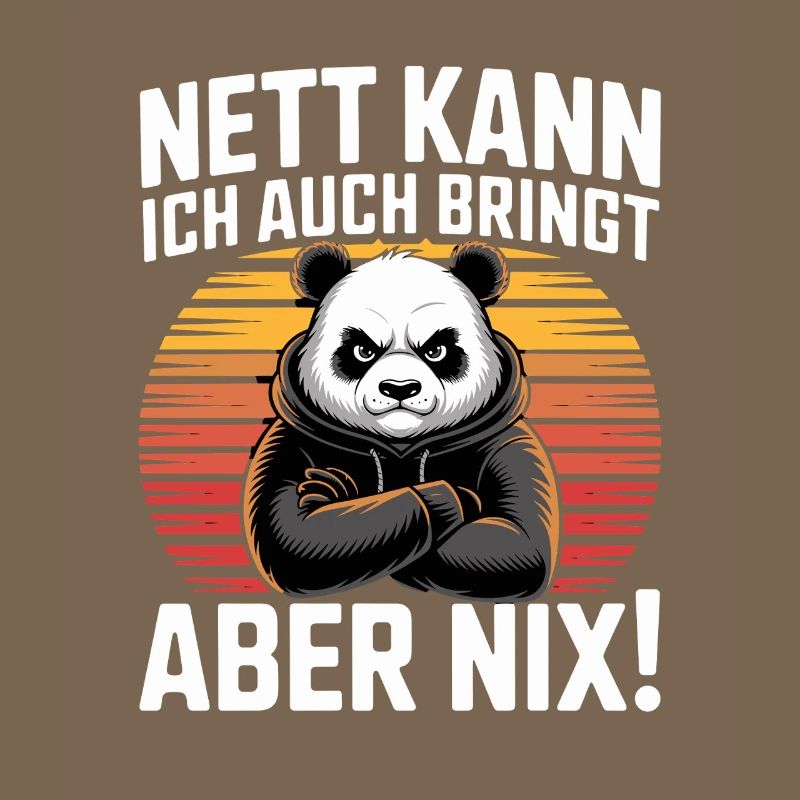 Nice I can also bring but nothing funny panda