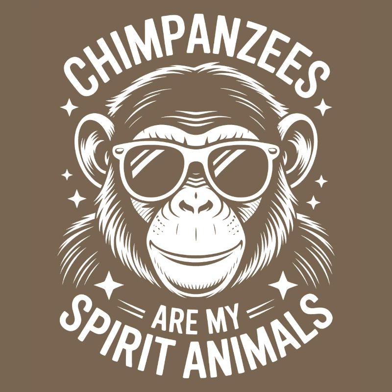 Chimpanzee Saying Monkey Funny Chimpanzee Gift