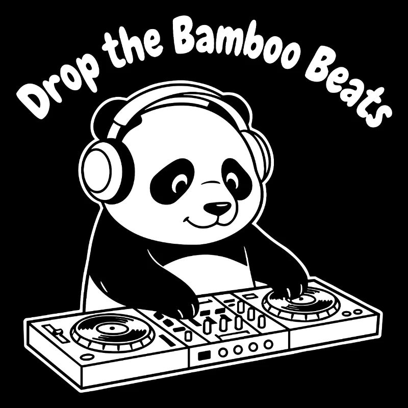 Bamboo Beats Panda DJ