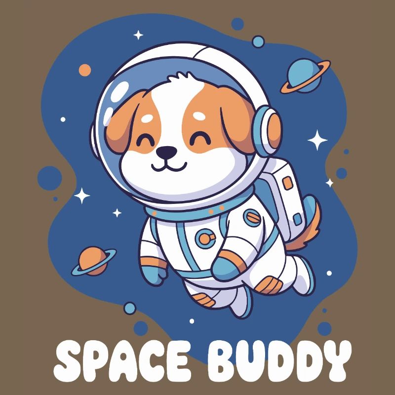 Chien astronaute compagnon de l’espace