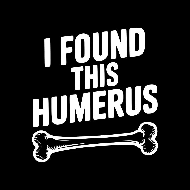 J’ai trouvé cet humérus
