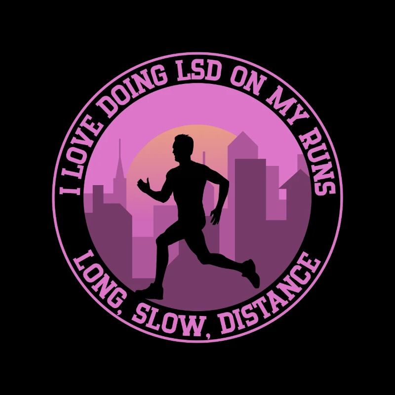 Course à pied J’adore prendre du LSD lors de mon marathon de course