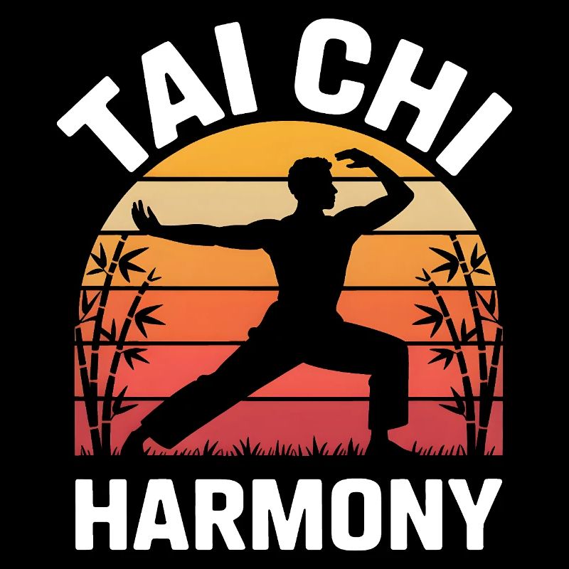 Harmonie du Tai Chi – Coucher de soleil et équilibre