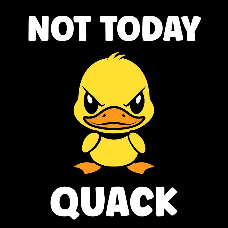 Canard Grognon Pas Aujourd'hui