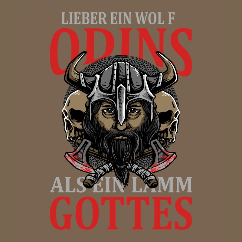 Lieber Ein Wolf Odins Als Ein Lamm Gottes Wikinger