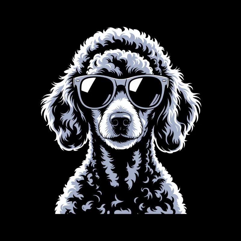 Caniche blanc