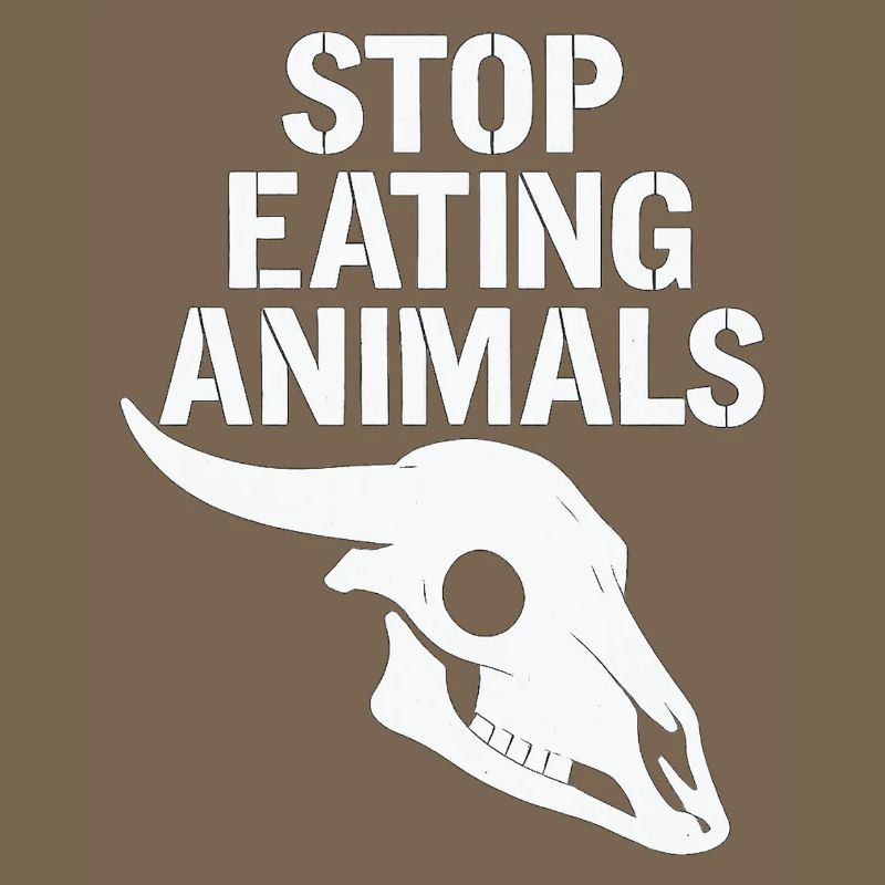 Arrête de manger le crâne d’animal