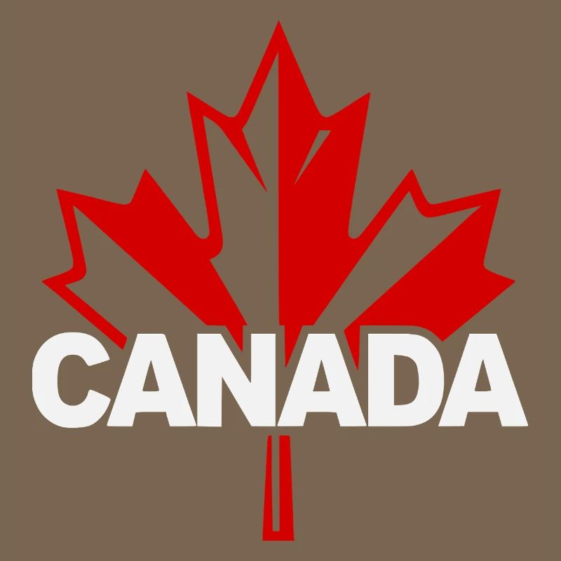 Red Maple Leaf Canada Logo