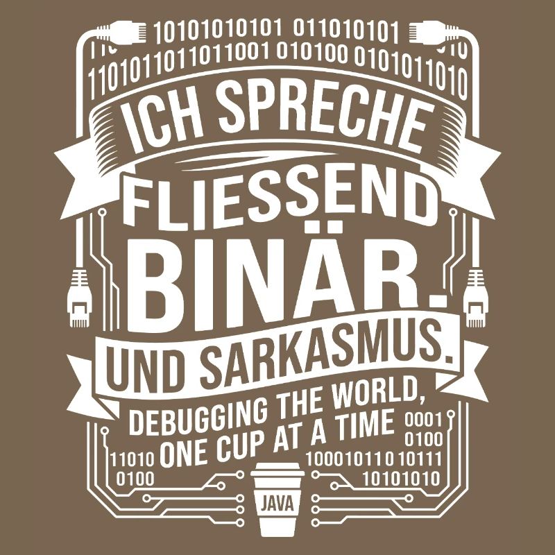 Sarcasme binaire du café codant