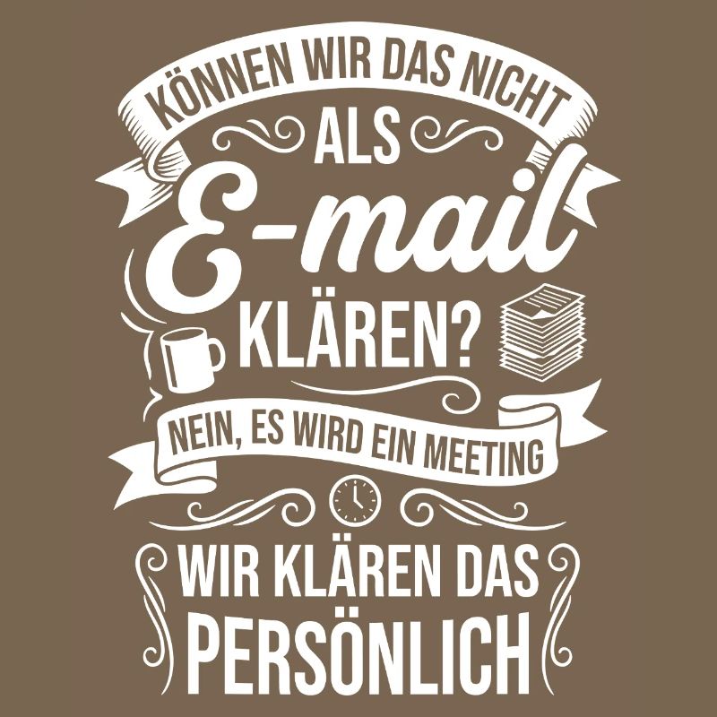 Can't we clarify this as an email?